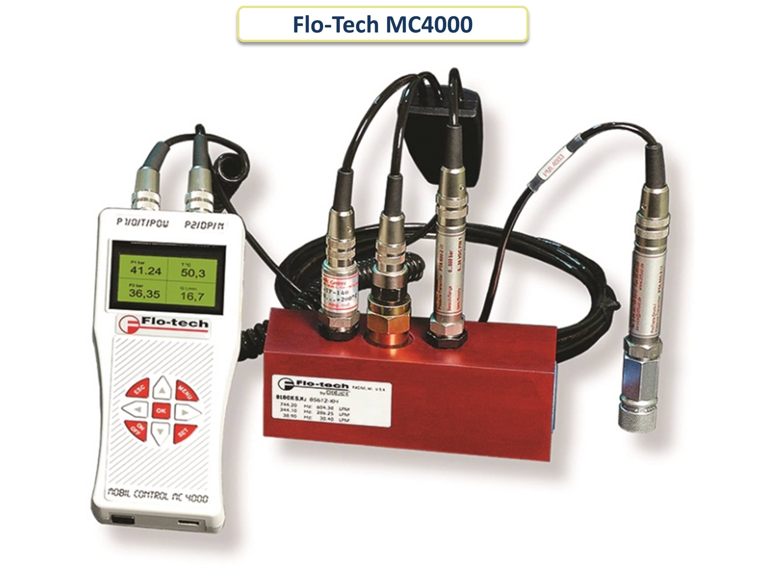 Портативный анализатор гидравлической системы Flo-Tech MC4000 - слайдер